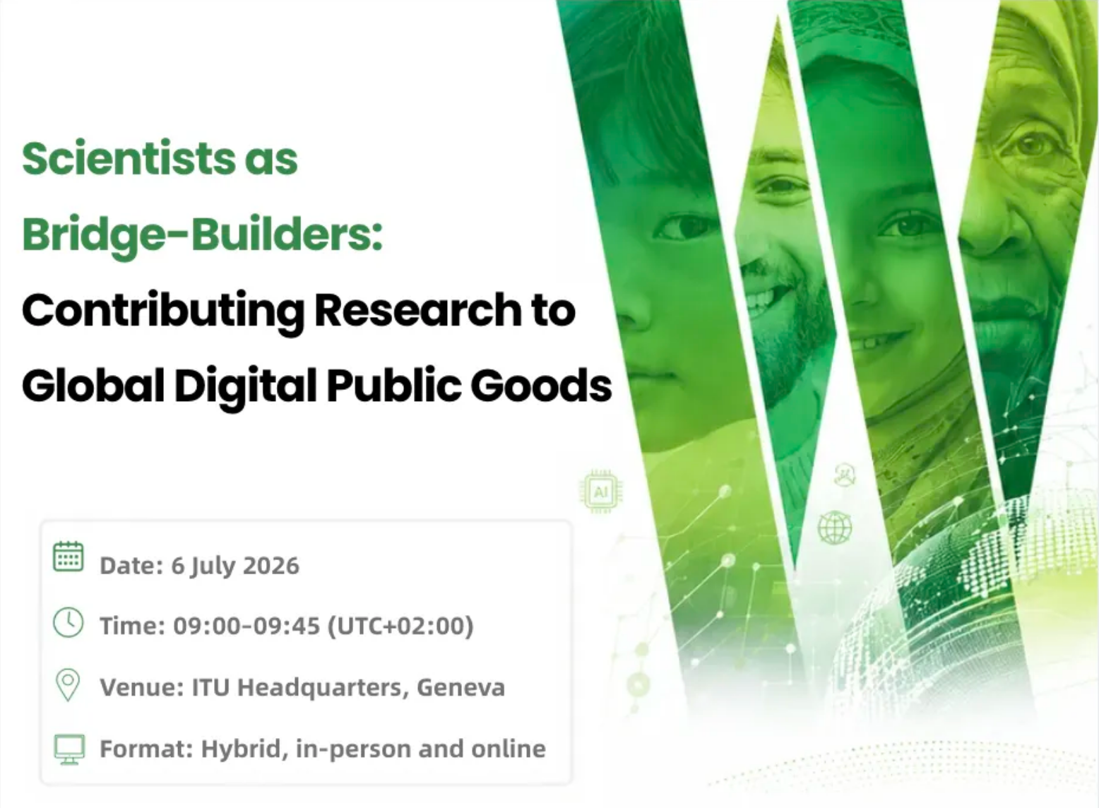 Scientists as Bridges: WSIS 2026 with GYDA & WAYS for Digital Public Goods